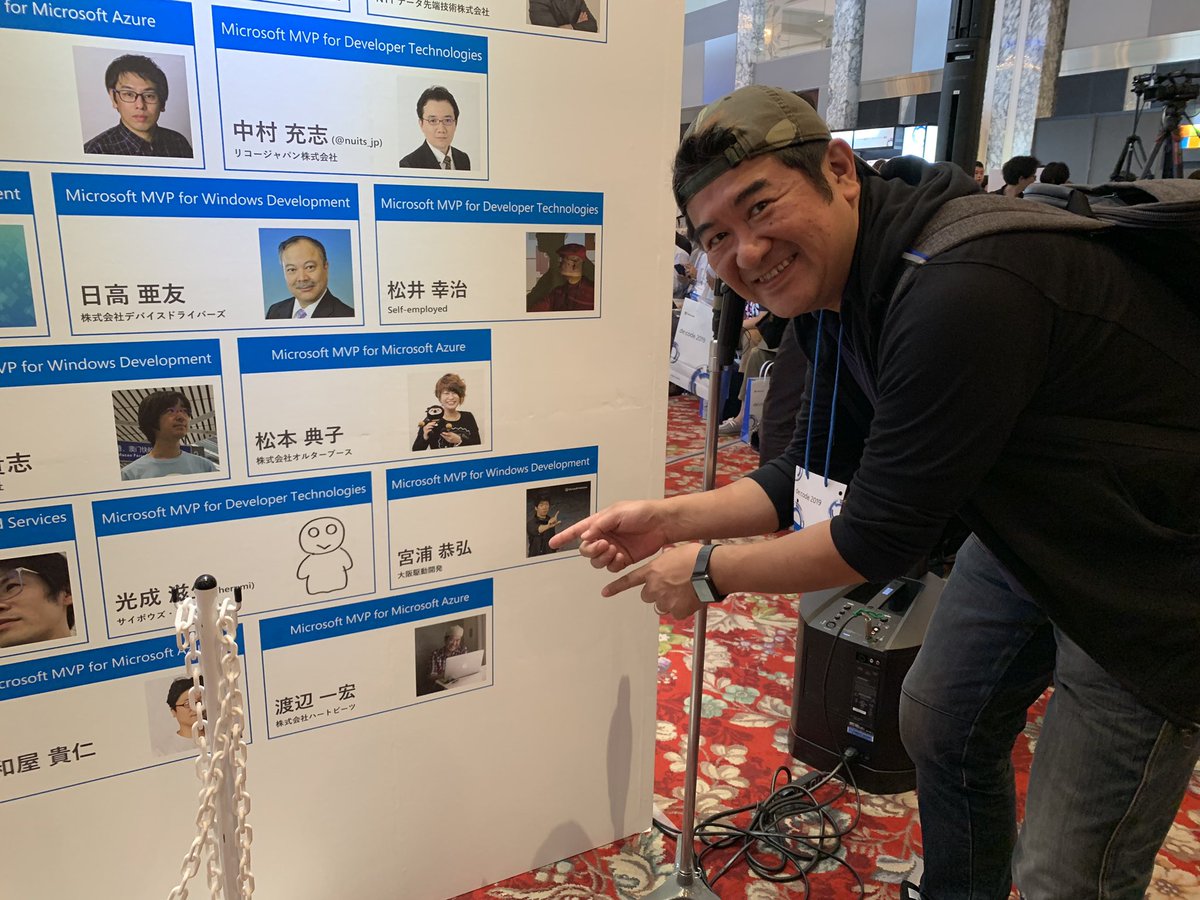 kaz_29's tweet image. パーソナルスポンサーも看板になってた #decode19