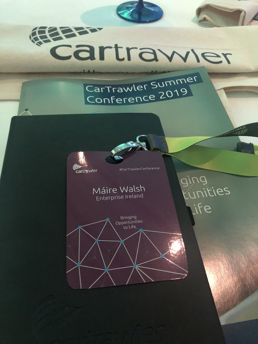 Thrilled to be speaking later today with #travel leaders at the #CarTrawlerConference #travetech #IrishAdvantage @EI_theUSA
