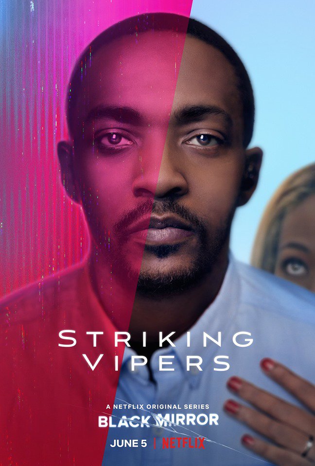 empire_italia's tweet photo. I poster ufficiali dei tre episodi della quinta stagione di #BlackMirror, disponibile su Netflix dal 5 giugno. @NetflixIT https://t.co/Pr43dorrvb