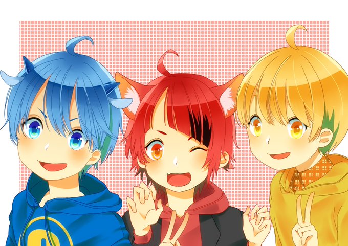 すとぷり信号機組のtwitterイラスト検索結果 古い順