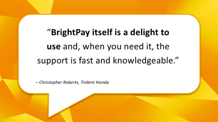 BrightUKIre's tweet photo. Thinking about switching to BrightPay? Read our testimonials to find out what our customers think about #BrightPay https://t.co/USlnrwEhca https://t.co/rcCGymsCSv