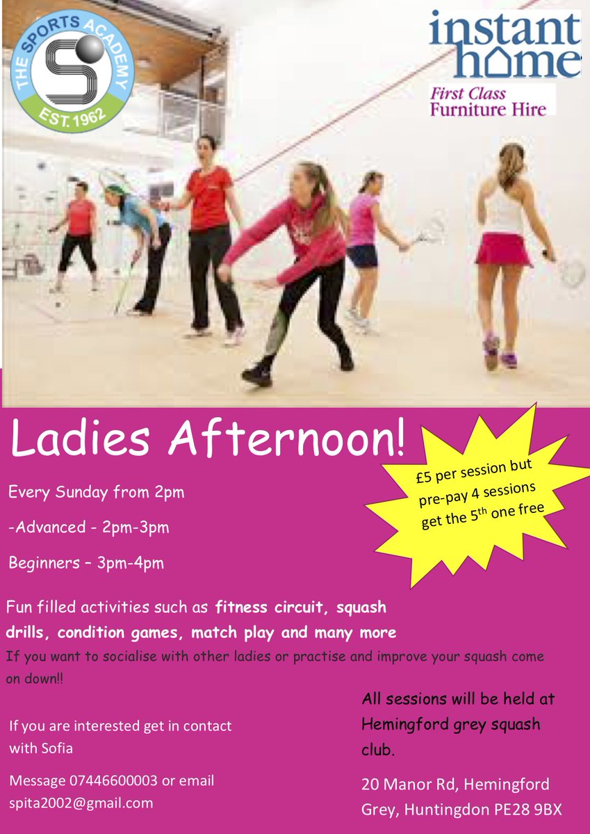 Hunts County Squash tweet media