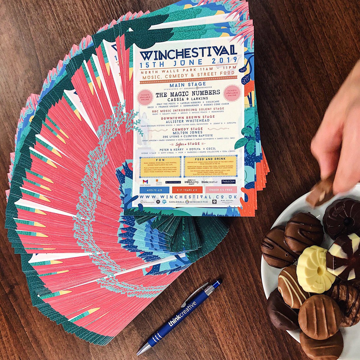 ✨ #indiewinch giveaway ✨

<a href="/winchestival/">Winchestival</a> are offering all the independent businesses in #Winchester the chance to win a pair of tickets. All you have to do is take a snap of their flyers in your store/shop/office! 

DM us if you want a stack 🎉