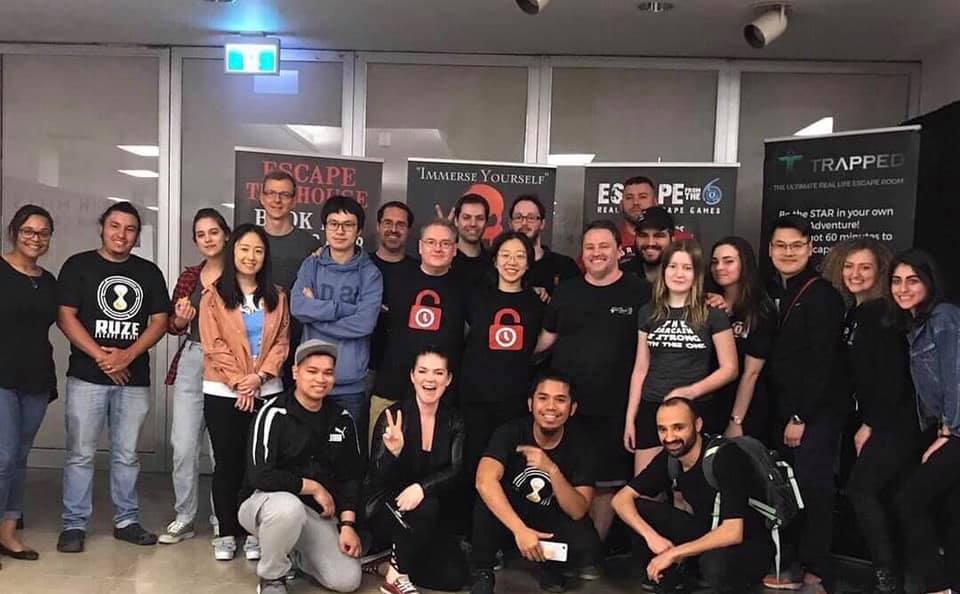escroomaddict's tweet image. We had such a blast this past weekend!  From the event at @erinmillstown, to the funds we raised for @InterimPlace, to the Ultimate Puzzle Competition and this year&apos;s winners @perplexityca!