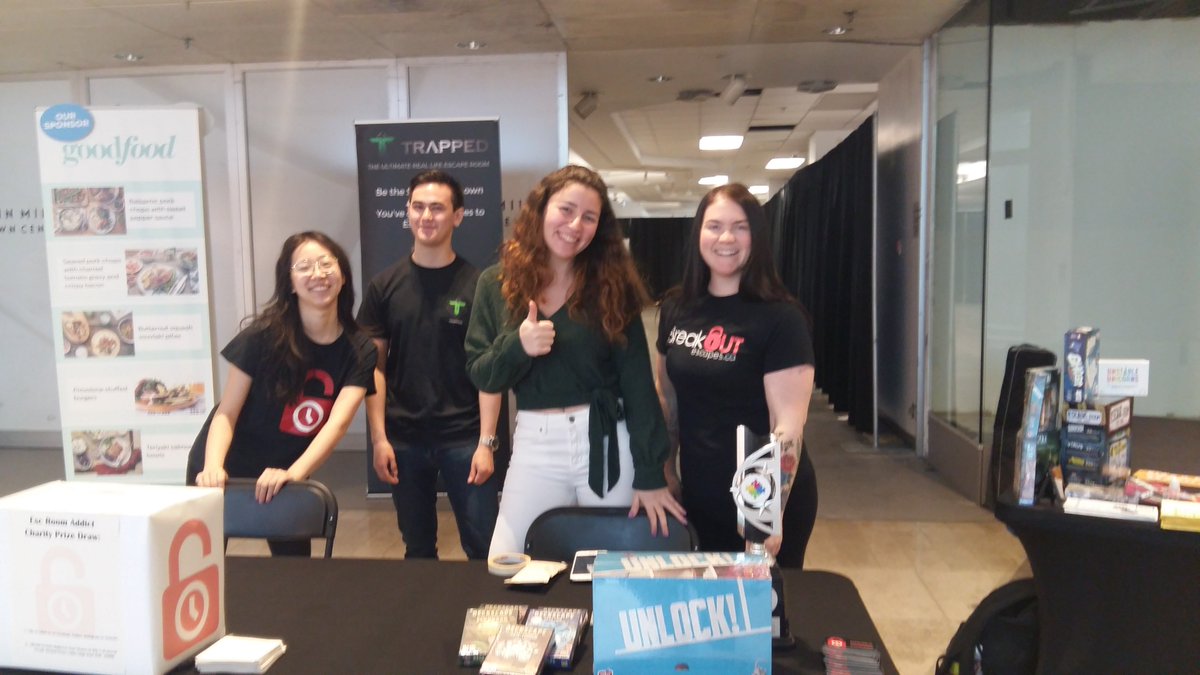 escroomaddict's tweet image. We had such a blast this past weekend!  From the event at @erinmillstown, to the funds we raised for @InterimPlace, to the Ultimate Puzzle Competition and this year&apos;s winners @perplexityca!