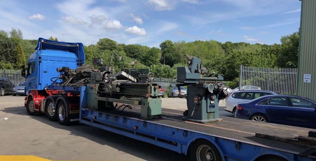 Out with the old....... #ukmfg #ukengineering #newmachines