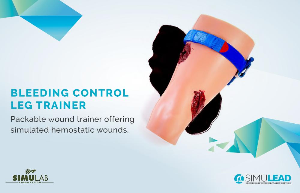 Simulead_MEA's tweet photo. Stop the bleeding, save a life!
@simulabcorp 's Bleeding Control Leg Trainer is here to help healthcare providers on how to execute critical patient treatment such as wound packing, compression and tourniquet application with any off the shelf device.
#Simulead https://t.co/xj7lsahQxU