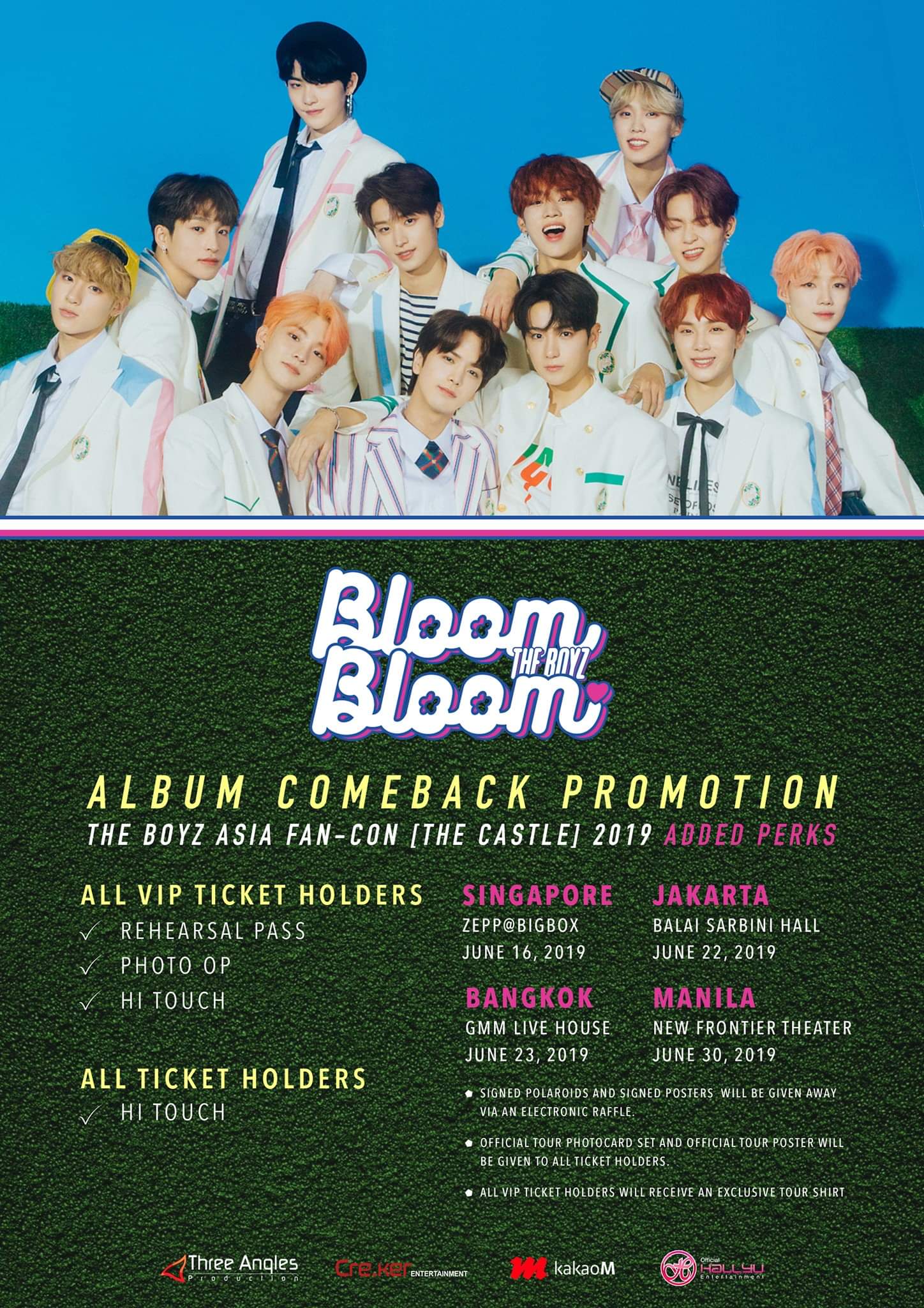 Three Angles To Celebrate The Comeback Of The Boyz We Are Going To Give You The Ultimate Fan Experience Check Out The Details Of The Added Fan Benefits Below The Boyz
