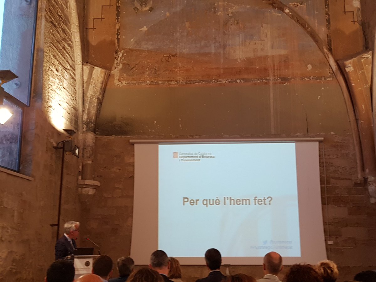 Al Palau del Reí.Presentació Pla Estratègic Turisme Catalunya