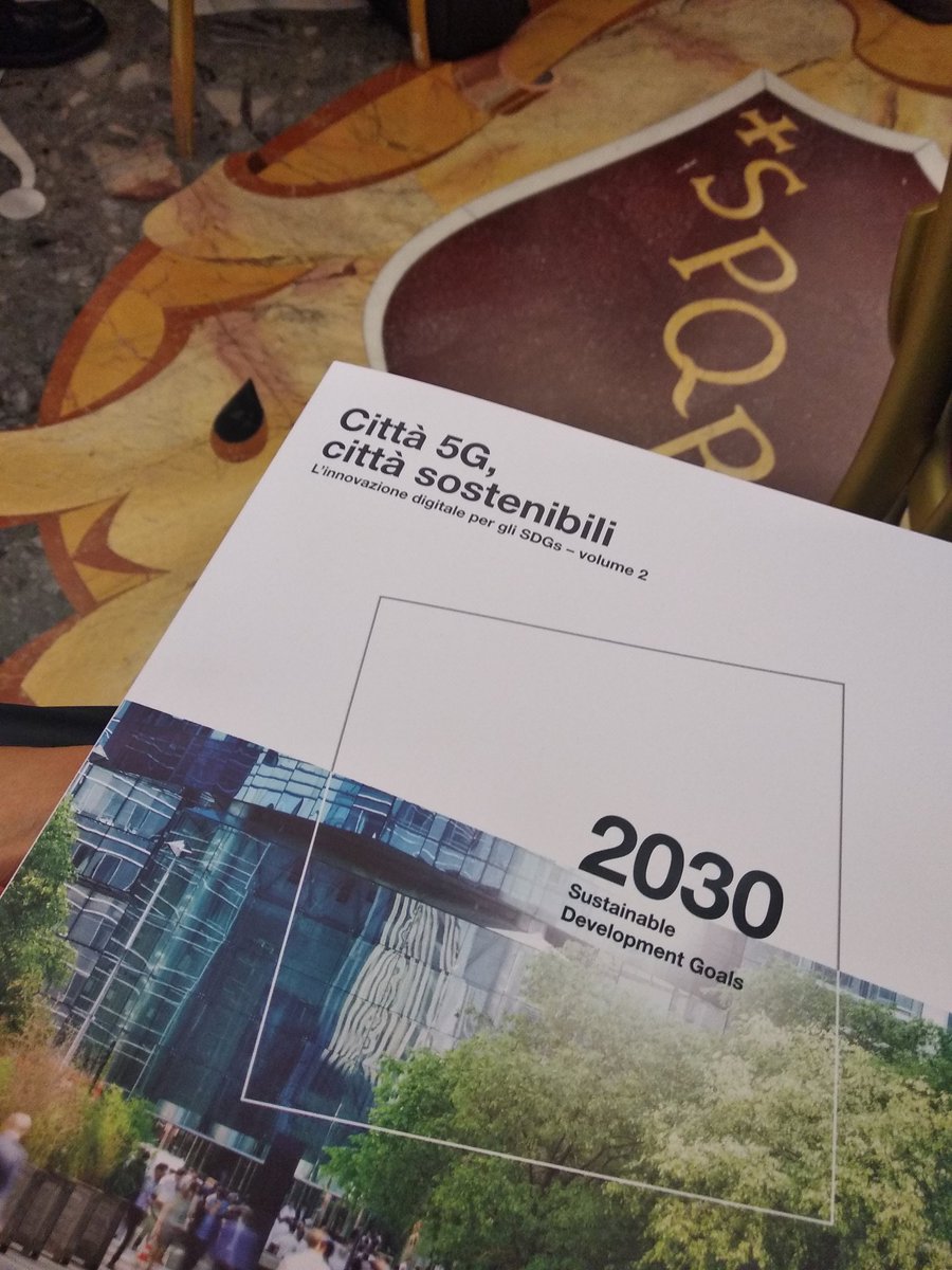 L'assessora <a href="/flavia_marzano/">Flavia Marzano</a> al convegno <a href="/ASviSItalia/">ASviS</a> “Innovazione e mobilità dei cittadini per lo sviluppo urbano sostenibile" per parlare del progetto #Roma5G e di città sostenibili