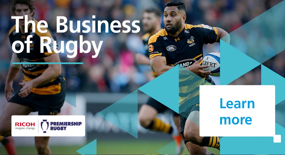 The full @RicohUK 2018-19 #BusinessofRugby report 🔎 is now available.

Head over to rugby.ricoh.co.uk to explore the topics of People, Place, Process and Technology within @premrugby including exclusive content around our move to the Ricoh Arena.