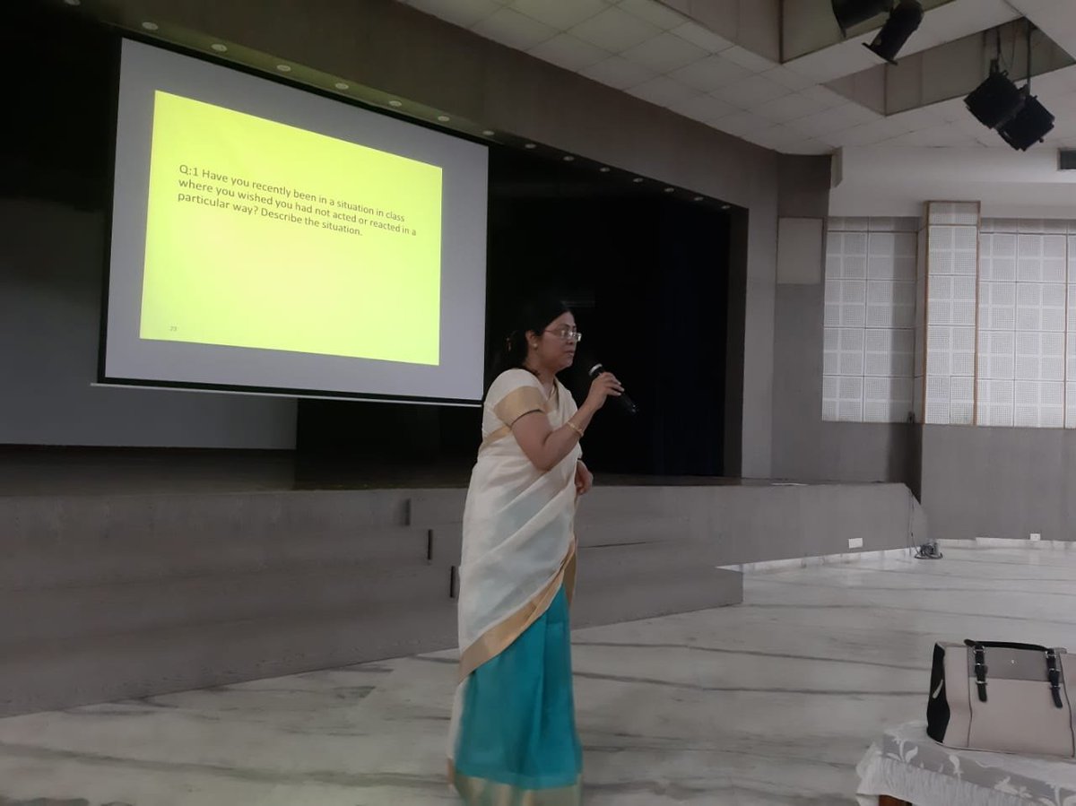 IilmInstitute's tweet photo. The Workshop on 'Creating Emotionally Intelligent Classrooms'
Conducted by Prof (Dr) Abha Singh, Director IILM Center for Emotional Intelligence, on May 27, 2019 with 250 Teachers of DPS Noida.
#IILMCEI #EmotionalIntelligence #MyIILM #DPSNoida #Teachers #empowerpeoplein https://t.co/VQldhylACb
