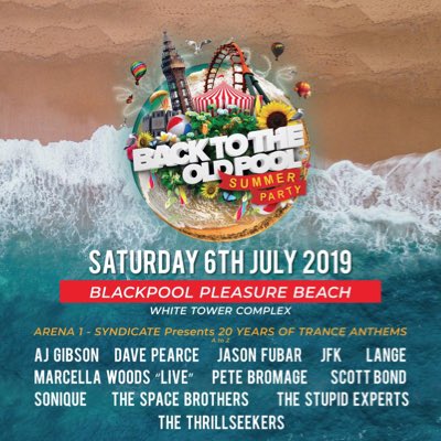 Back To The Old Pool (@bttopfestival) on Twitter photo GET YOUR TICKETS ASAP: skiddle.com/e/13521764 BACK TO THE OLD POOL SUMMER PARTY 2019 <a href="/Pleasure_Beach/">Pleasure Beach Resortπ’</a> Sat 6th July 2019 #NewProfilePic #BTTOP #BACKTOTHEOLDPOOL #BLACKPOOL #RIDEandRAVE GET YOUR TICKETS ASAP: skiddle.com/e/13521764 BACK TO THE OLD POOL SUMMER PARTY 2019 <a href="/Pleasure_Beach/">Pleasure Beach Resortπ’</a> Sat 6th July 2019 #NewProfilePic #BTTOP #BACKTOTHEOLDPOOL #BLACKPOOL #RIDEandRAVE