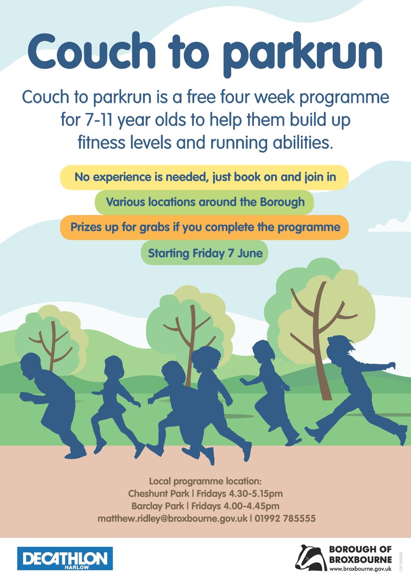 Broxbourne Council On Twitter Want To Run 2k But Not Sure How To