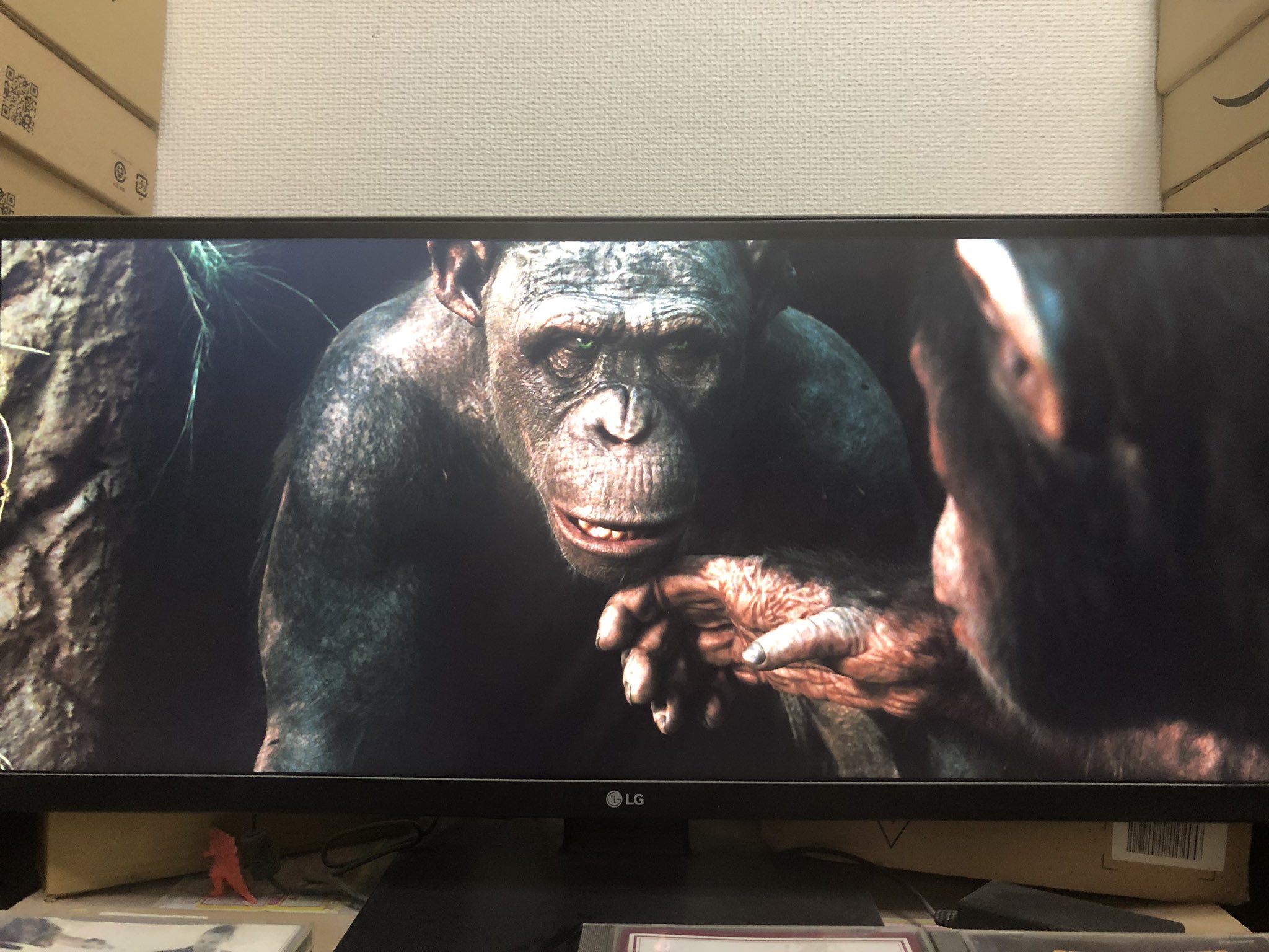大澤遼 Camino De Tokio Rise Of The Planet Of The Apes 猿の惑星 創世記 ジェネシス オリジナル英語版 英語字幕 このロケットはシーザーがこの施設に来るまでのボス猿で 最初は対立するんですよね なんか The Godfather Part Ii の