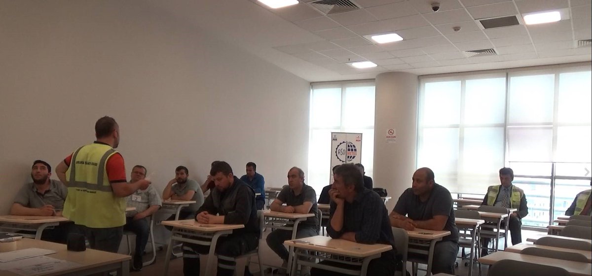 Her CUMA ASO METES'te Çelik kaynakçısı sınavlarımız yapılmaktadır... #myk #çelikkaynak #belge #sınav #meslekiyeterlilik