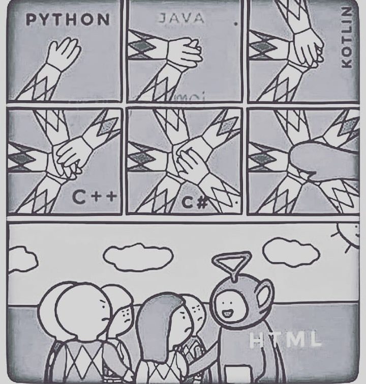 w3docs's tweet image. Have we got people who still think that HTML is a programming language? ๐๐คฆโโ๏ธ
๐w3docs.com
#w3docs #programming #code #html #humor #programmer #coder #programmerhumor #developer