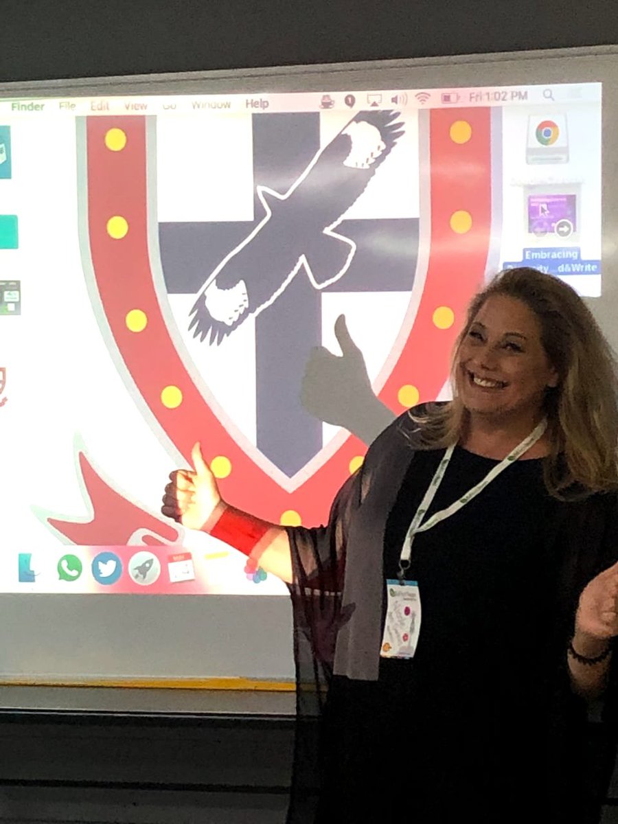 penrynprep's tweet photo. We are very proud of our very own Nicole dos Santos who presented at The #2019GoogleEdTechSummit in Johannesburg. Nicole represented Penryn by delivering a presentation on embracing diversity, rich cultural differences and various language challenges. #EdTech #GoogleSummit2019 https://t.co/iD6JSyj6LP