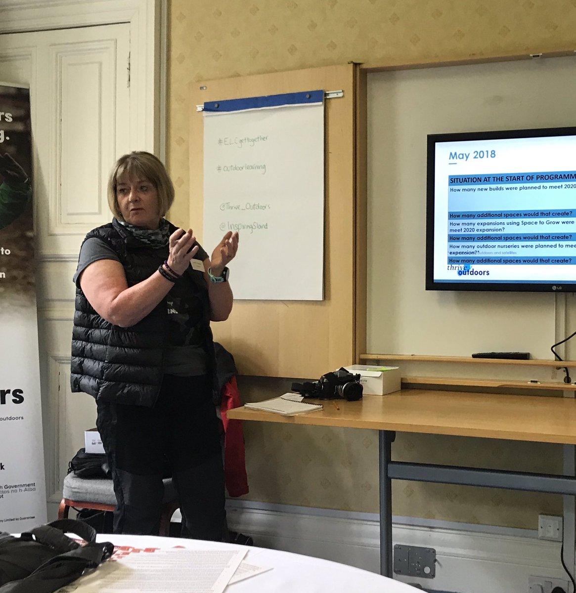 NAEarlyYears's tweet photo. Our colleague @jennife52505298 from Highland sharing their outdoor learning and play journey #ELCtogether #outdoorlearning @Thrive_Outdoors @InspiringSland https://t.co/oxAY3OrCvG