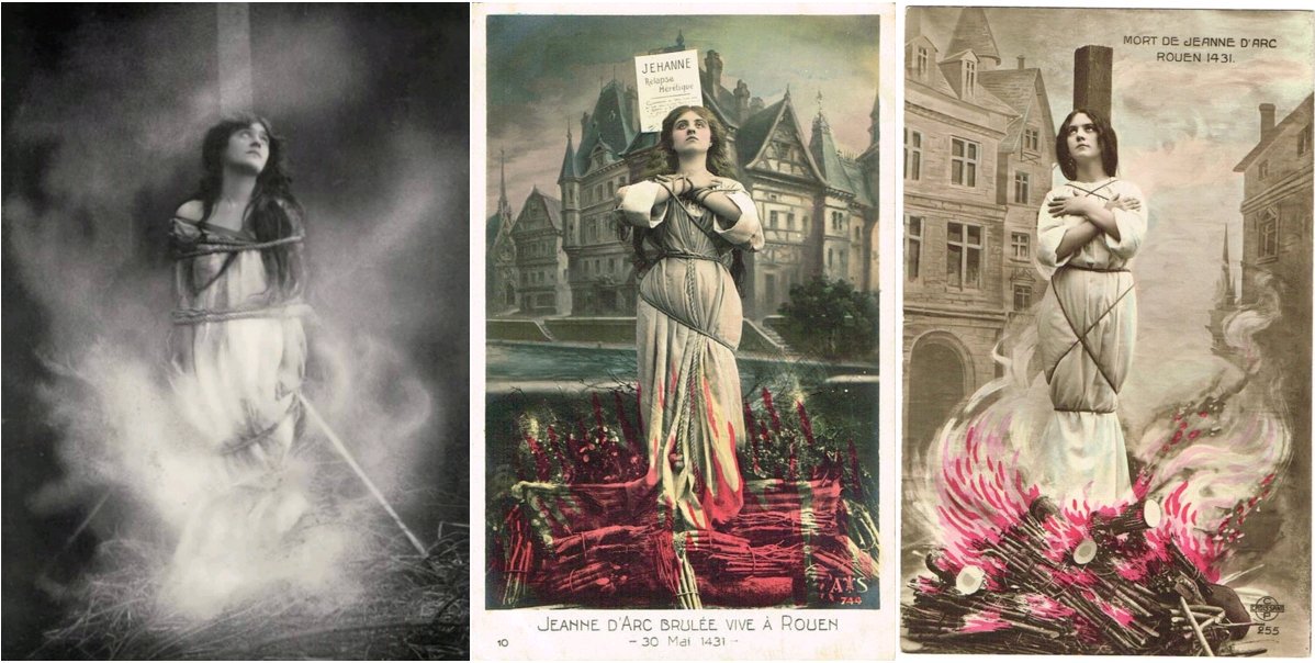 映画「ジャンヌ・ダルク」フランス版メトロサイズ大判ポスター