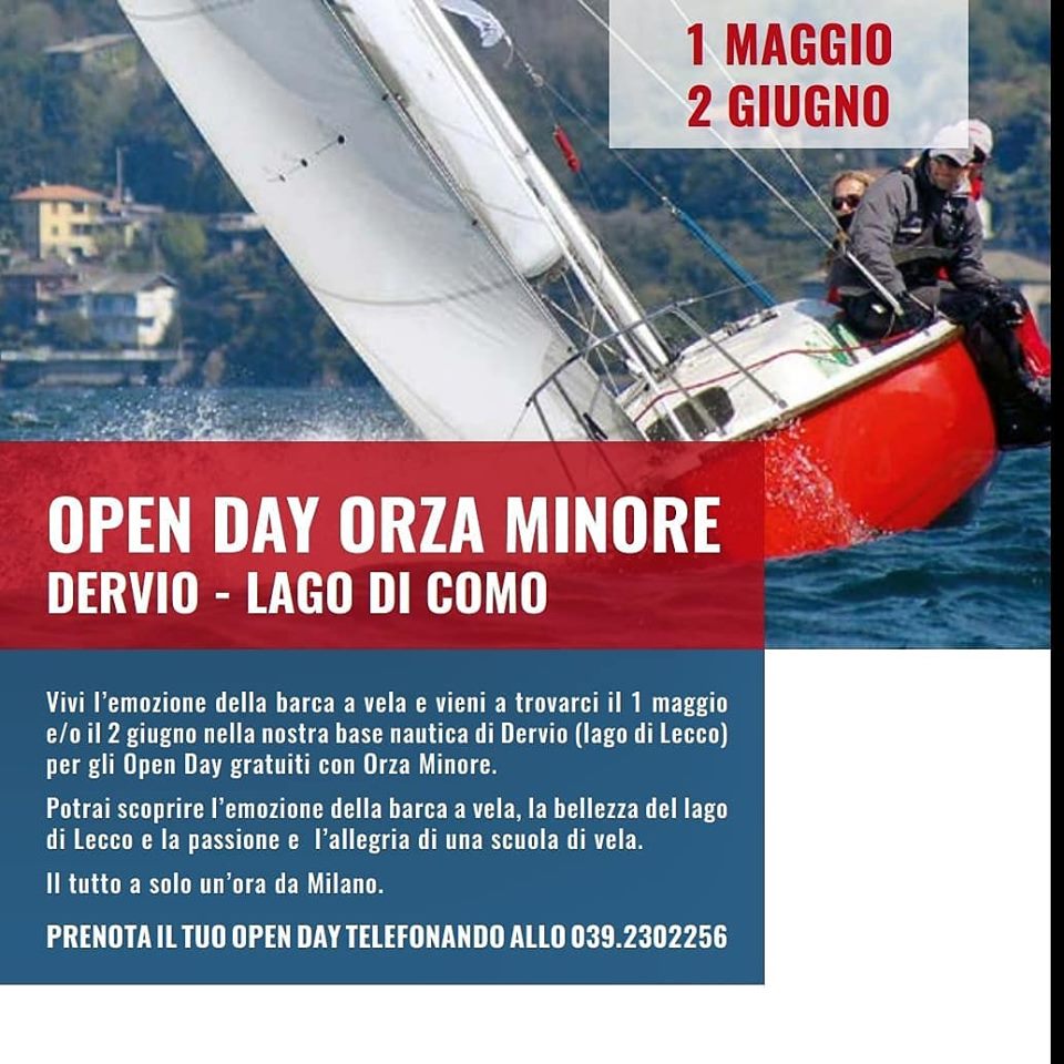 Orza_Minore's tweet photo. Finalmente è arrivata l'estate! Domenica 2 Giugno vieni a Dervio a scoprire il vento #lavelacomelaimmagino #veladay https://t.co/4jGNXfsjj7 https://t.co/hJehZJpbzy