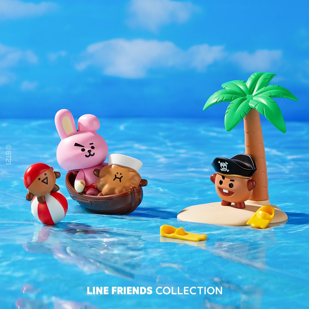 Customize BT21's summer,
and turn it into your dream summer vacay ✨

<Vol. 2 Summer Vacation Theme>

Available now on
LINE FRIENDS COLLECTION > 
lin.ee/esoLTbG

#BT21 #CollectibleFigure
#LINEFRIENDSCOLLECTION 
#FreeShipping #Over130 #OnlyToday