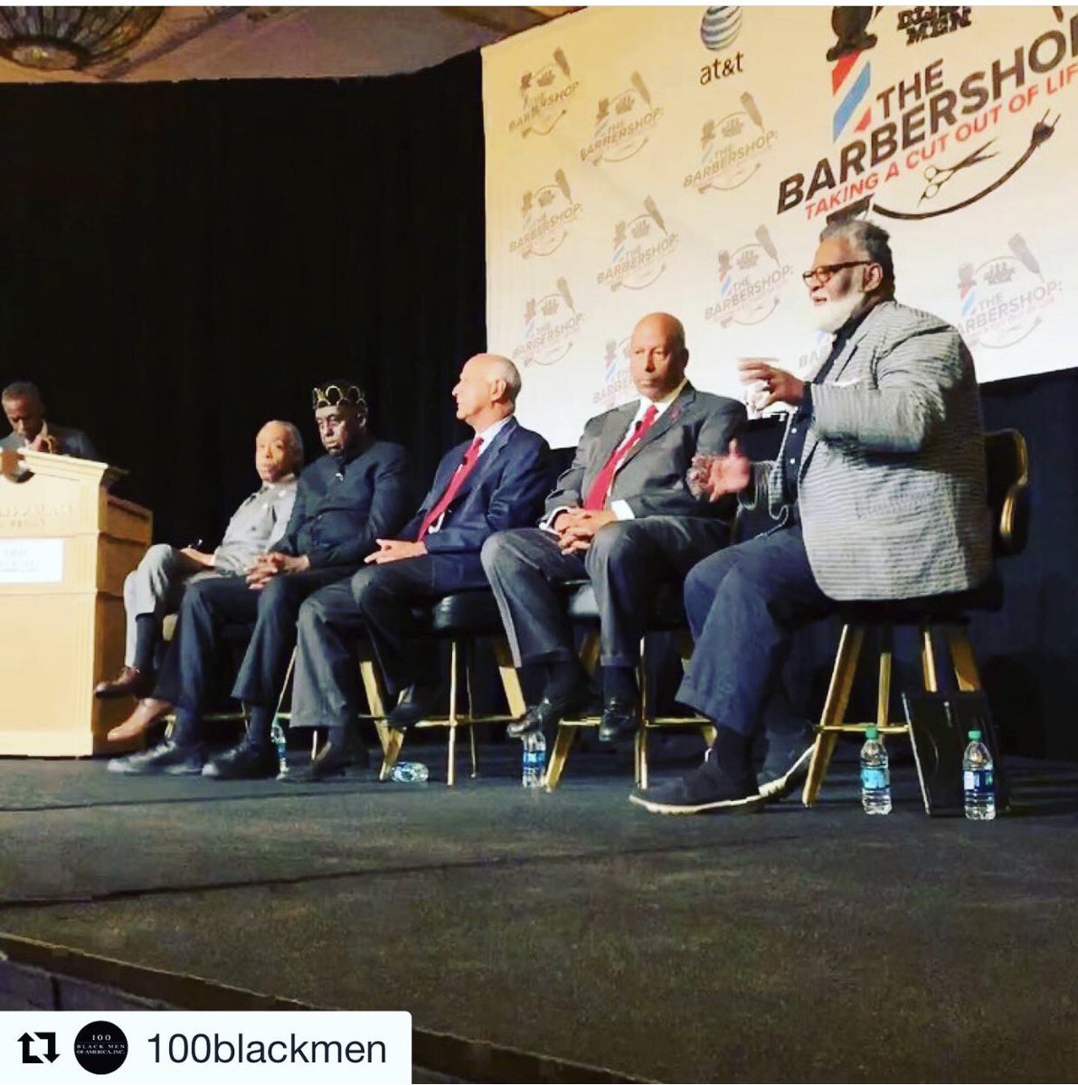 RealBillDuke's tweet photo. Proud to be here in Las Vegas with the @100BlackMen Men and @TheRevAl, @Jeffsnation #DrThomasAParham #BillCampbell and #AlexanderSmalls #ImportantOrganization #ImportantMission #Support https://t.co/Ogep3kt3C8