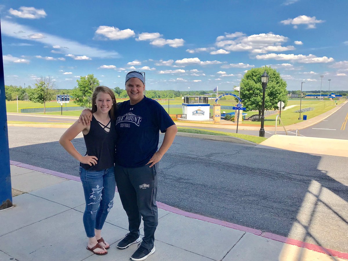 i’m excited to announce my verbal commitment to play softball and further my education at Mount Saint Mary’s University !! so thankful for everyone that has helped me get to where i am today 💙