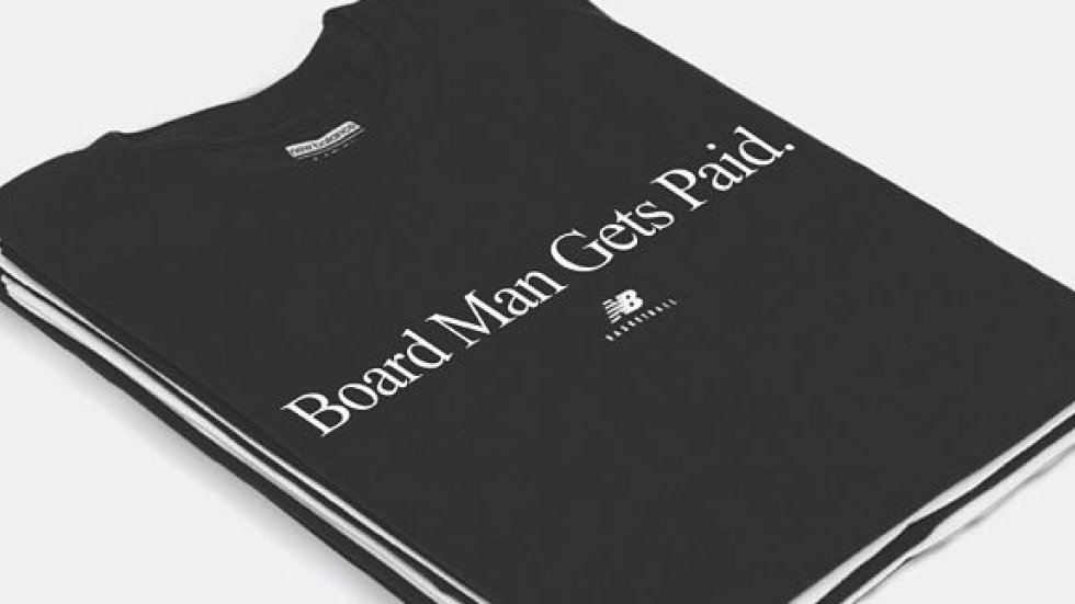 new balance kawhi leonard board man gets paid tee black