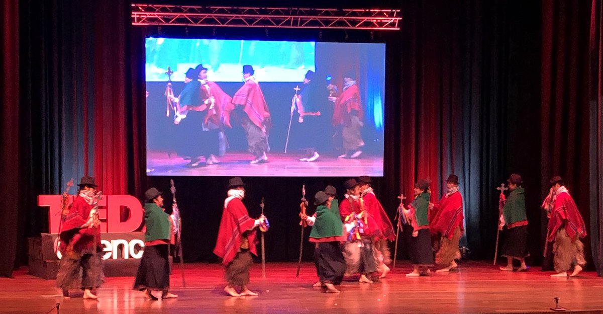TEDx_Cuenca's tweet photo. Presentación del Grupo de Danza Tradicional TUMIPAMBA. 

#TEDxCuenca2019 https://t.co/ZQlZSQ3Nap