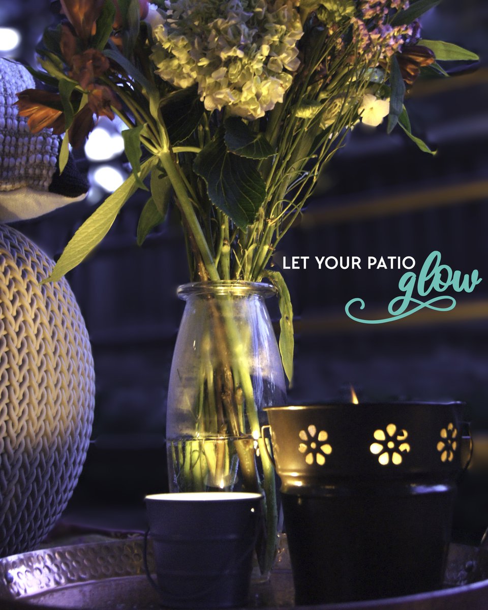 PatioEssentials's tweet image. It&apos;s hard to beat the relaxing glow of candlelight out on the patio once the sun sets!

Make sure your candles are more than just pretty, citronella helps mask the scents that bugs are attracted to. Our citronella candles are #PrettyAndPractical!