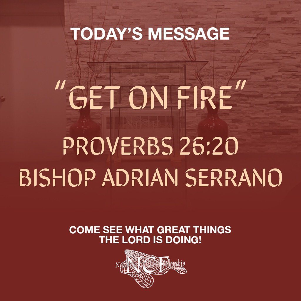 GodsIronman's tweet photo. We are #LIVE! Click here: https://t.co/4iDWMQIWM1 to tune in as Bishop Adrian Serrano preaches "Get on Fire" taken from Proverbs 26:20
_____
#growatNCF #wordofGod #sunday #proverbs #getonfire #brooklynchurch https://t.co/6S97FbDNPl