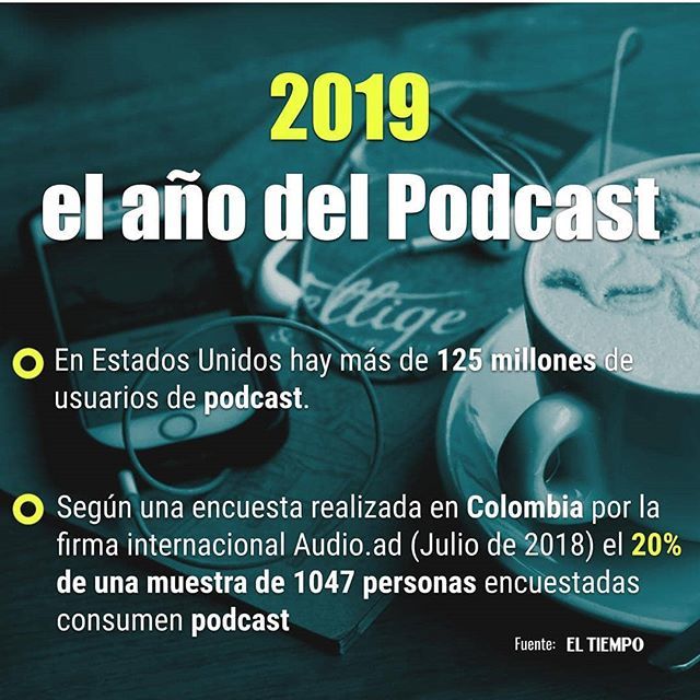 Si escuchas podcast, comenta cuál aplicación usas? bit.ly/2XLJFld