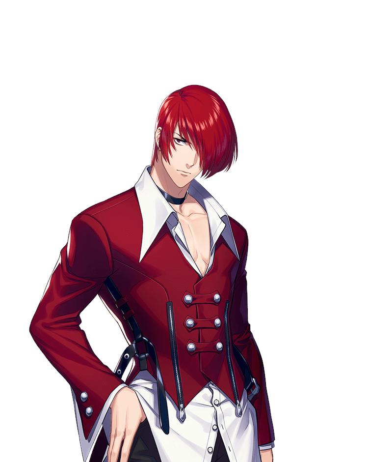 YAGAMI IORI (八神 庵)CV: Takanori HoshinoHeight/Weight: 182cm/76kgBirthday: 3/25Country: JapanFighting style: Yagami style of ancient martial arts + pure instinctHeir to the Yagami clan and Kyo's bitter rival, Iori is a sadistic loner tormented by the blood of Orochi.