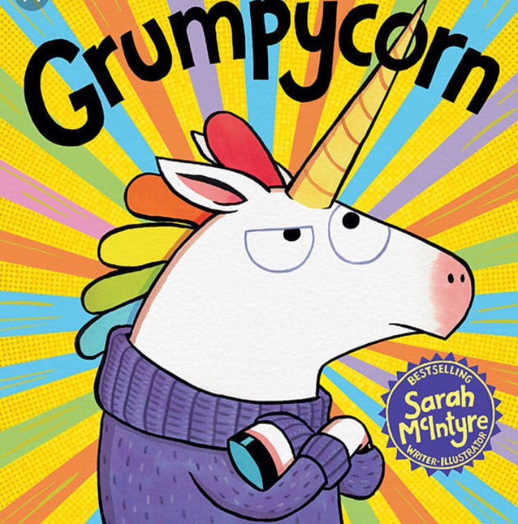 _sunshinebooks's tweet photo. @MrG_Guybrarian I am totally #PomPomGetsTheGrumps @sophyhenn you know that’s my fave! 🐼
I also found an incredible picture book the other day which I bought which totally sums me up. 
@jabberworks 🦄 #GrumpyCorn #GrumpyGem https://t.co/yBNg283Y7y