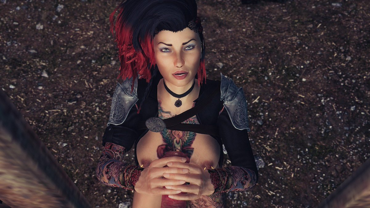 Daftbunny69's tweet photo. #skyrim #elderscrolls #nsfw #beastialty #troll #christy https://t.co/A1Qb8Dmgy8