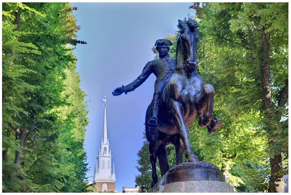 Paul Revere Mall renovations, which included new paving and restored fountain, wrap. ow.ly/DINn30oUnCt