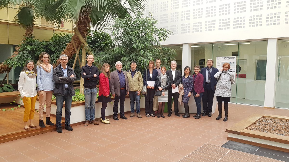 David_Mechin's tweet photo. Another busy day of visits for partners of #Interreg #EU_Steph partners in Lannion today. #kerdry for optical coatings and @ixblue for fiber and gyroscope!  A lot of opportunities for #photonics in #Space applications https://t.co/iu5epMkL1n