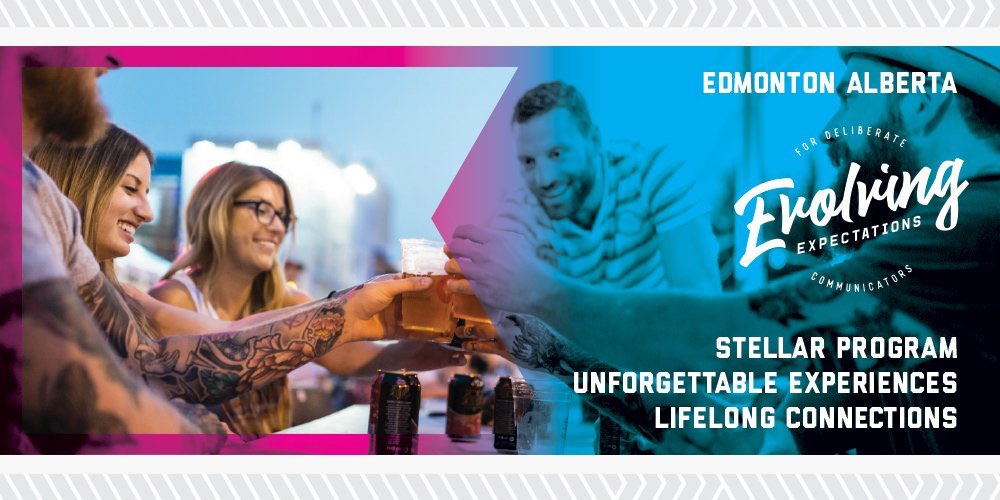 IntradoDigital's tweet photo. On the road again with #WestDMS. This time to Edmonton for #EvolvingExpectations with our @CPRSNational friends. Always a great event π¨π¦ https://t.co/eQWS3F61mp