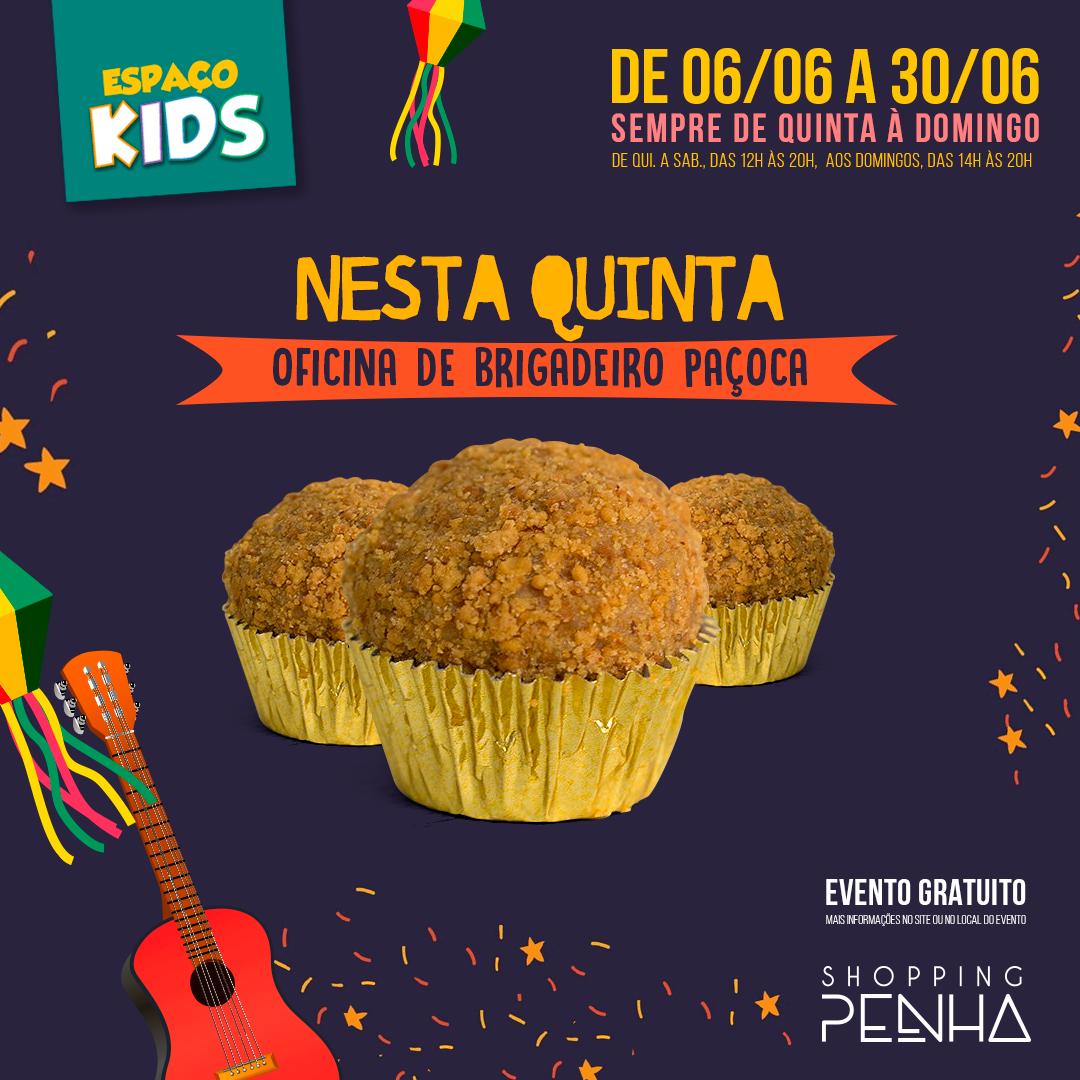 ShopPenha's tweet photo. Hoje no Espaço Kids Junino a oficina será muuuuito saborosa. Traga seus filhos e viva a alegria das festas juninas conosco no Shopping Penha! 🎈🎉🍰

#EspaçoKids #Junino #ShoppingPenha https://t.co/9s3NNhkIK5