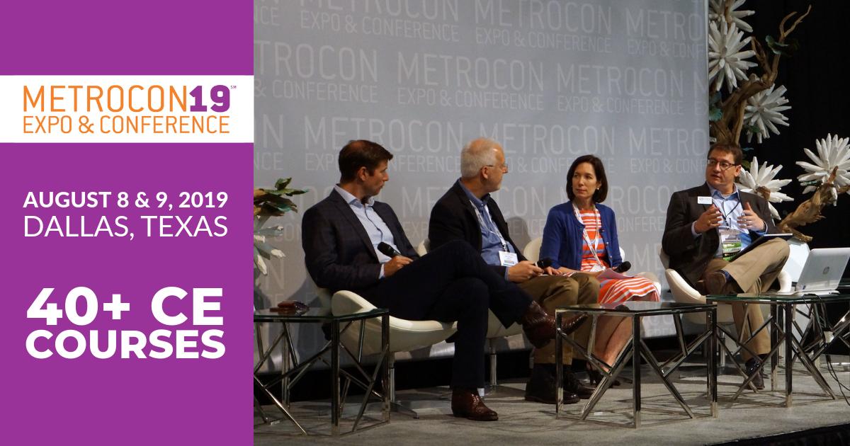 With 40+ CE courses led by leaders from <a href="/CorganInc/">Corgan</a> <a href="/gensler_design/">Gensler</a> <a href="/HKSArchitects/">HKS Architects</a> <a href="/JLL/">JLL</a> <a href="/PDRcorp/">PDR</a> <a href="/SmithGroup/">SmithGroup</a> #vaiarchitects make @METROCONexpo in Dallas a destination August 8 &amp; 9. metroconexpo.org #metroconexpo19 #architecture