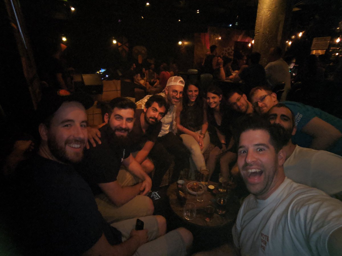 shai_reznik's tweet image. Hanging out in Tel Aviv post #angularUp (I look like a psycho murderer) @phenomnominal @yjaaidi @EliranEliassy @robertSPD @revitalFriedman @mhartington #ngFriends