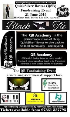 Shalisa_author's tweet photo. @BBCSport Please support Philip "QuickSilver" Bowes, current Commonwealth Boxing Champ to set up the QB Boxing Academy, at the QB Black Tie Fundraising Event, Friday 21 June.  The QB Academy main aims are outlined below.  Thank you. obo QBA Event Planning Team. https://t.co/nyLIO7w1pe