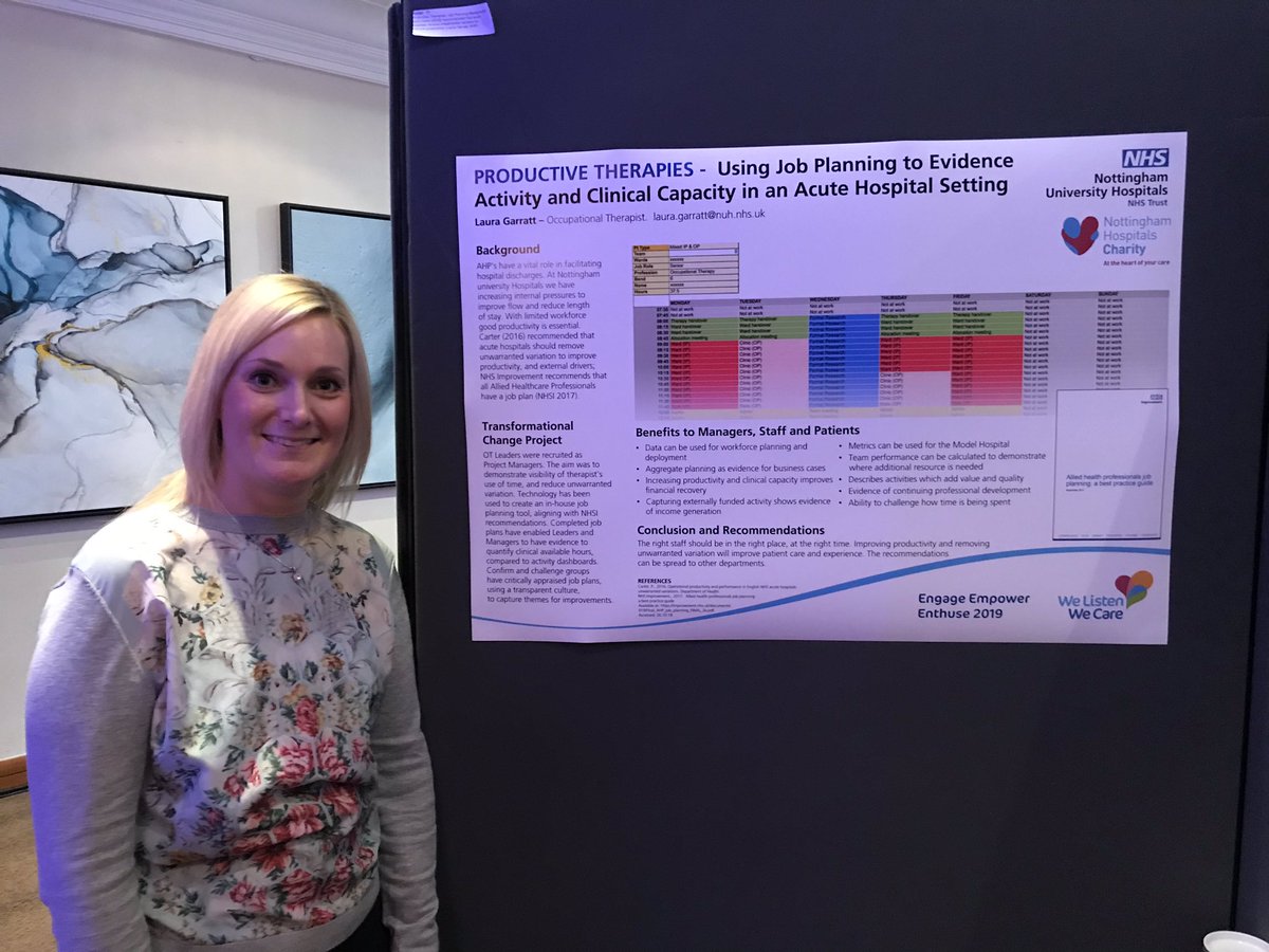 LauraGarratt5's tweet photo. A fantastic day at the #EEE2019 conference. @NUHResearchAHPs @NUHTherapies https://t.co/jMD74MesTe