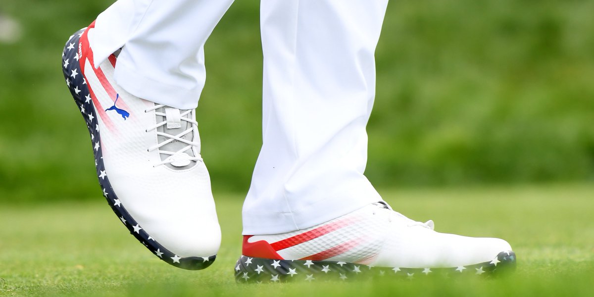 stars and stripes golf shoes