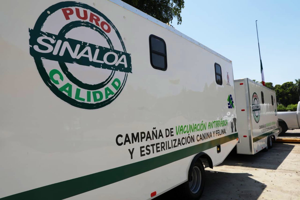 QuirinoOC's tweet photo. Pusimos en marcha una campaña de vacunación y esterilización (felina y canina) para el estado. Entregué las unidades móviles que cubrirán gran parte del Estado. Esto es solo el comienzo de algo más grande. 😎👊🏼 Siempre en pro de los animales. #PuroSinaloa 🐕🐈 https://t.co/tTWx3ZCVv5