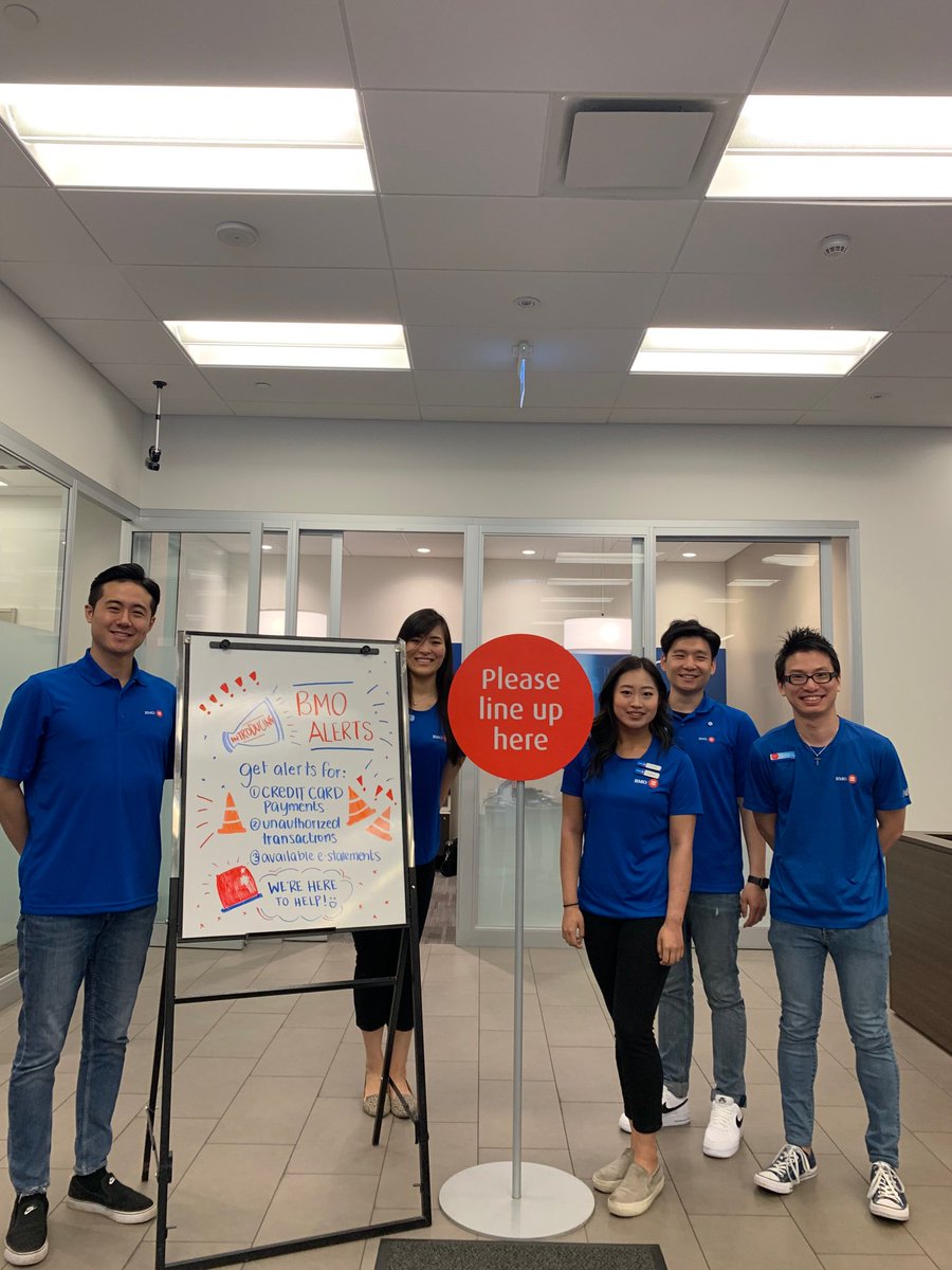 #BMOalerts keeps our valued customers up to the date with their banking while on the go! #gotyoucovered #b4u #vancentreBMO <a href="/BMOCambieMarine/">BMOCambie&Marine</a>