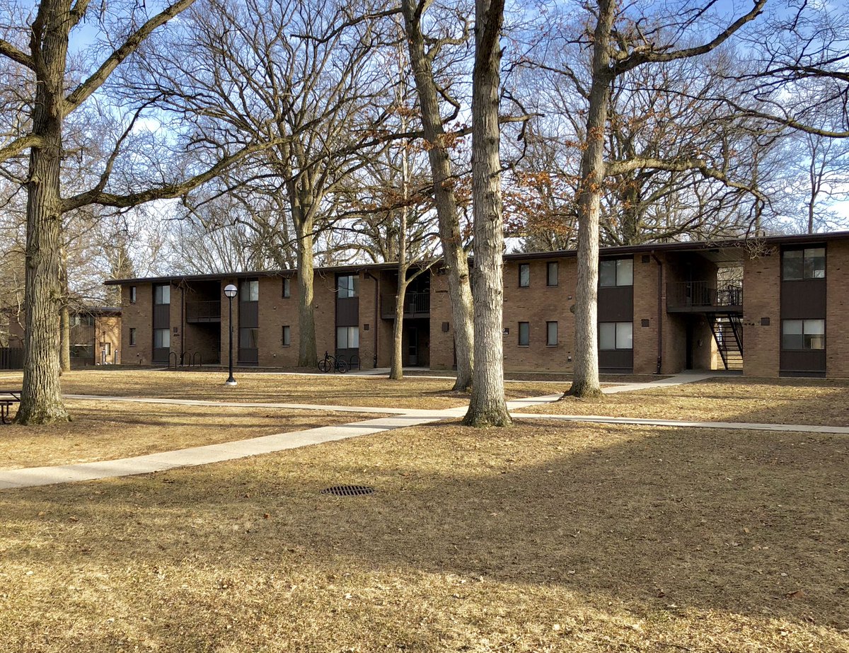 Minoru Yamasaki, Northwood II & III (1957-58) /// The rest of the Northwood complex was designed by Yamasaki, his only built work in Ann Arbor.