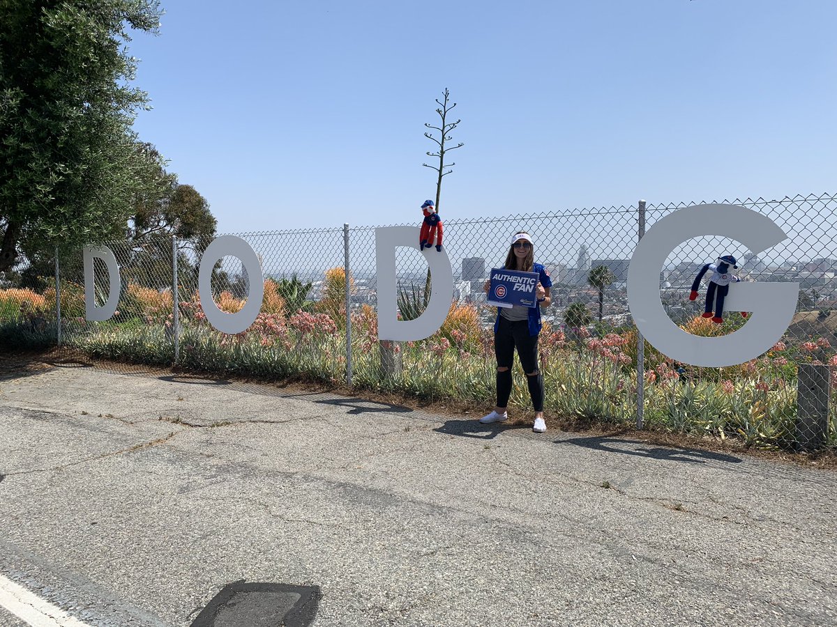 Windie_D's tweet photo. Cubs Fan will travel! SLC to LAX #gocubsgo https://t.co/qzAc665yMY