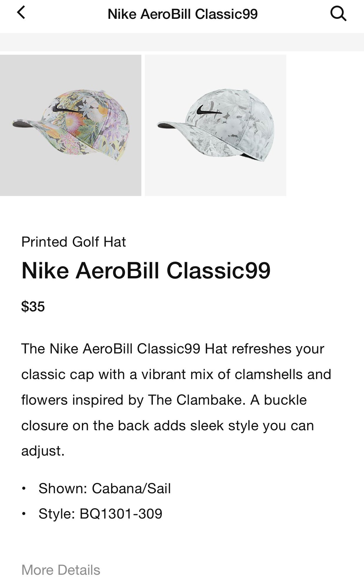 nike clambake hat